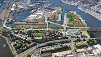 <p>In Hamburg entsteht der neue Stadtteil Grasbrook. Sein städtebauliches und freiraumplanerisches Gesamtbild wird vom Entwurf des Teams Herzog &amp; de…</p>