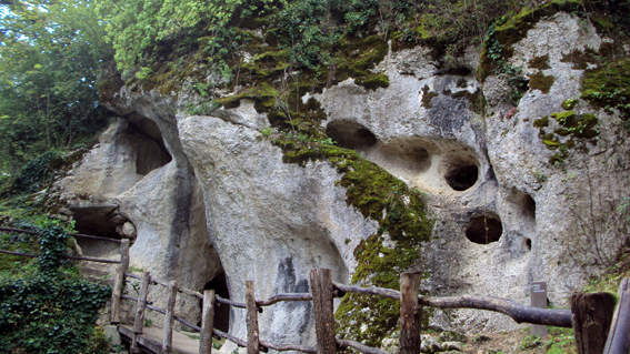 Die Grotte des Apollon. Der